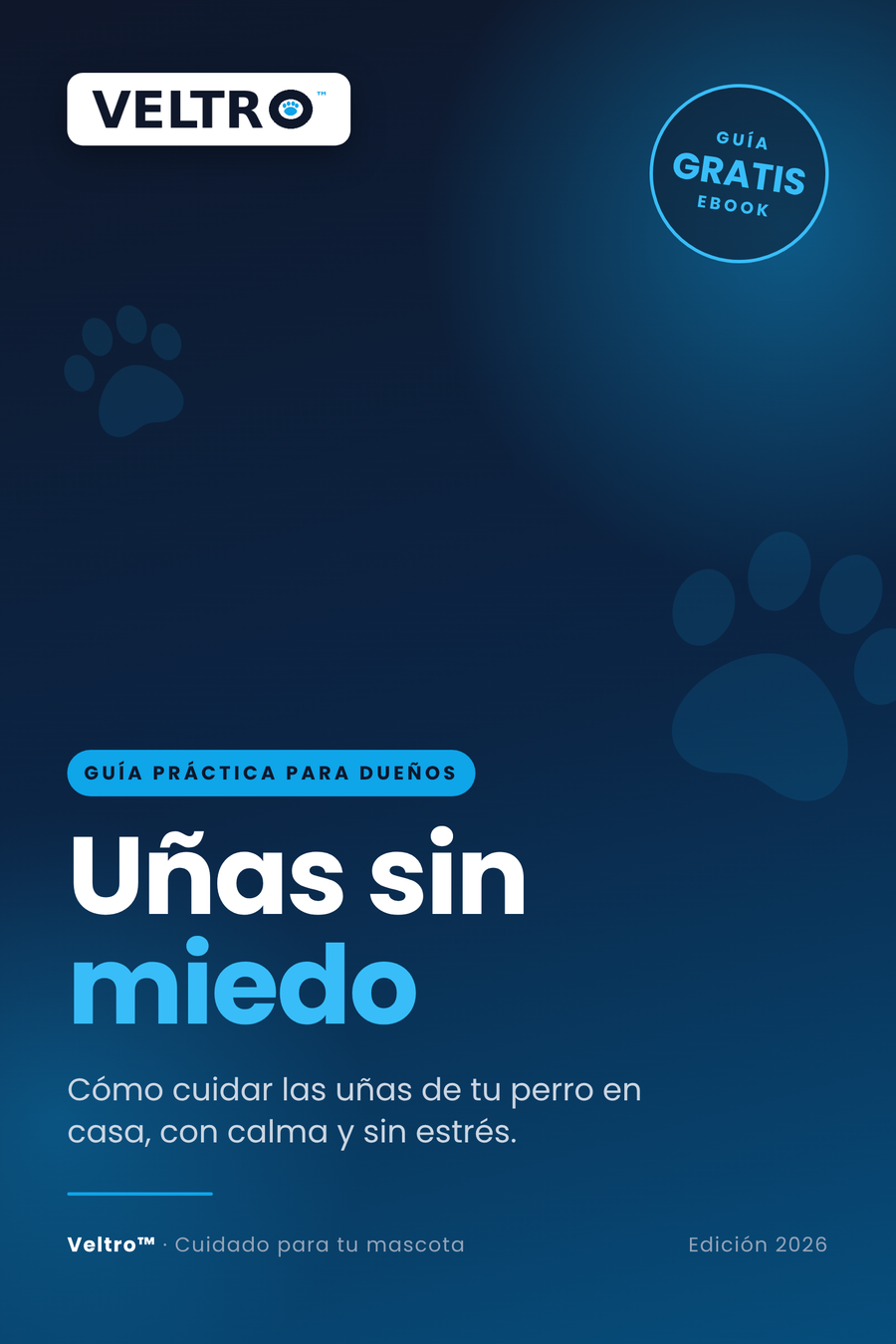 Ebook GRATIS: Uñas sin miedo, la guía para cuidar las uñas de tu perro